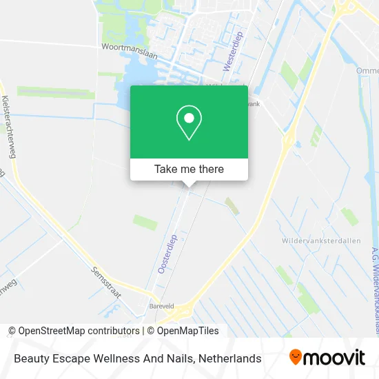 Beauty Escape Wellness And Nails map