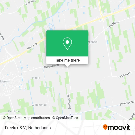 Freelux B.V. map