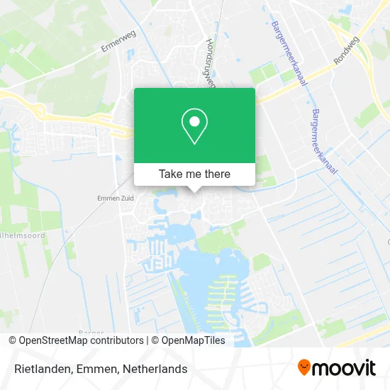 Rietlanden, Emmen map