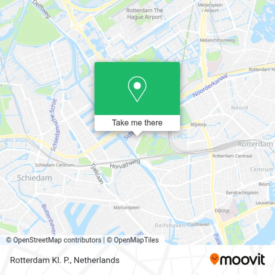 Rotterdam Kl. P. map