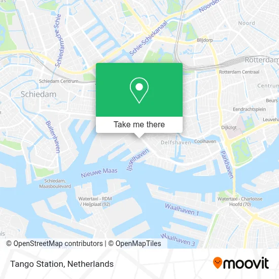 Tango Station map