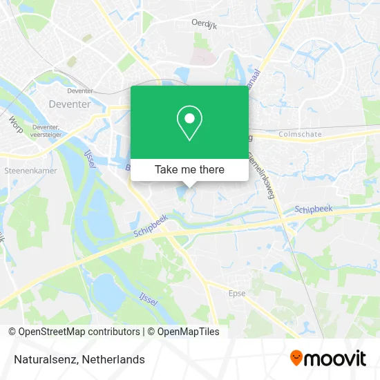 Naturalsenz map