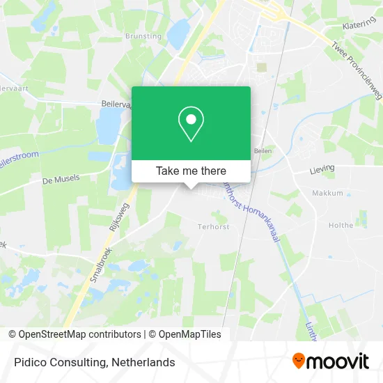 Pidico Consulting map