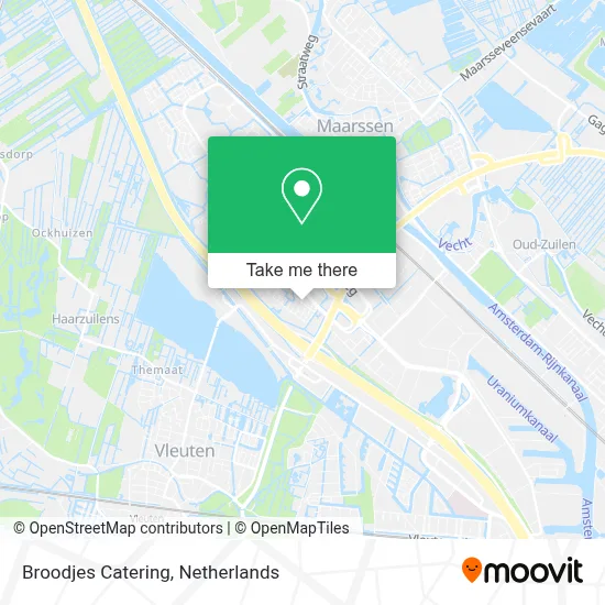 Broodjes Catering map
