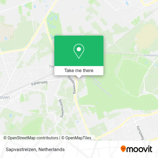 Sapvastreizen map