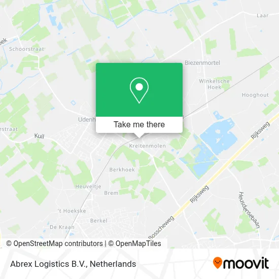 Abrex Logistics B.V. Karte