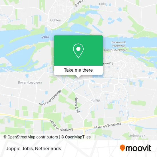 Joppie Job's map