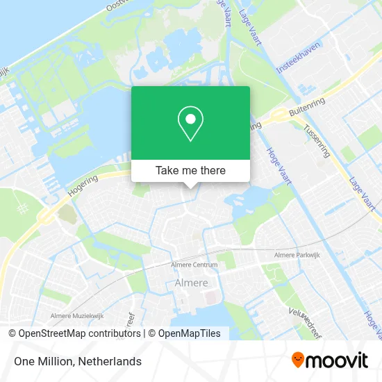 One Million map