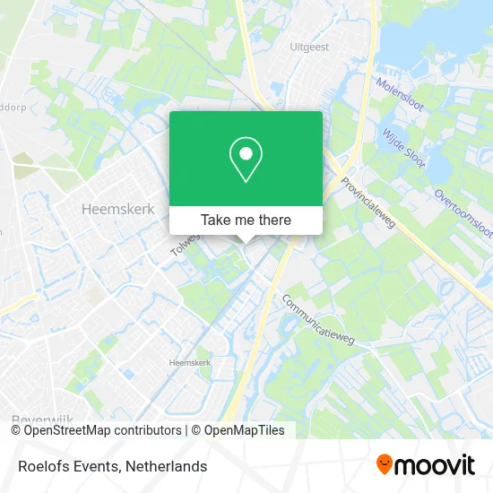 Roelofs Events map