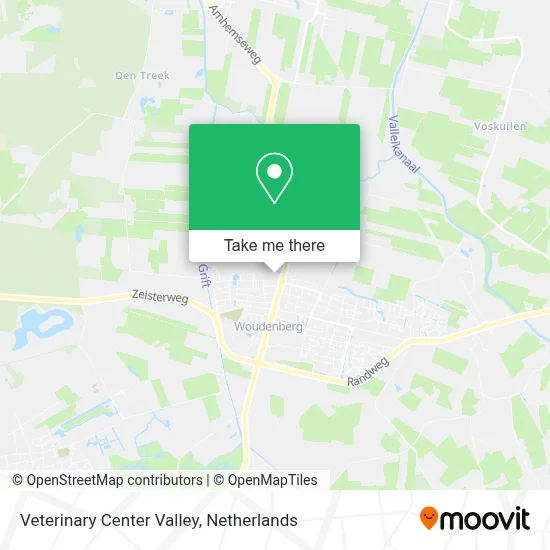 Veterinary Center Valley map
