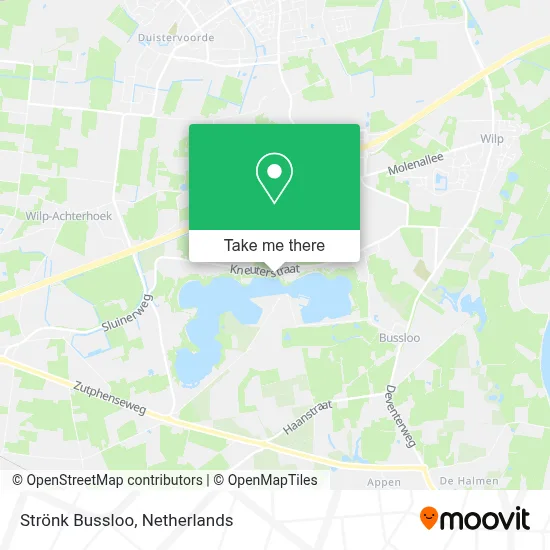 Strönk Bussloo map