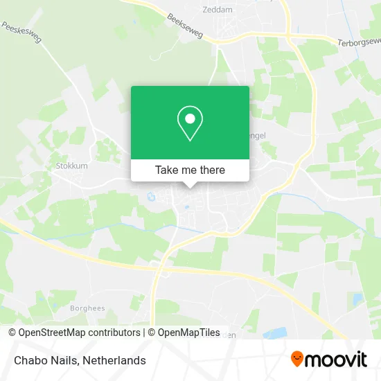 Chabo Nails map