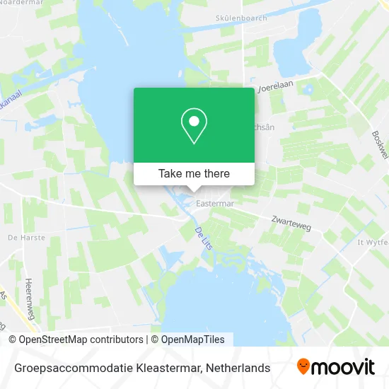 Groepsaccommodatie Kleastermar map