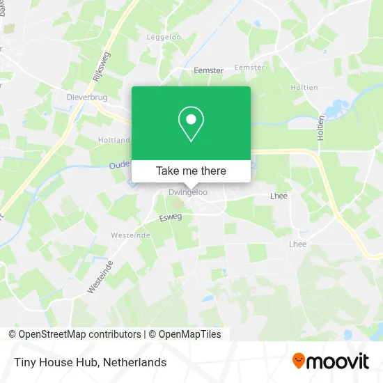 Tiny House Hub map