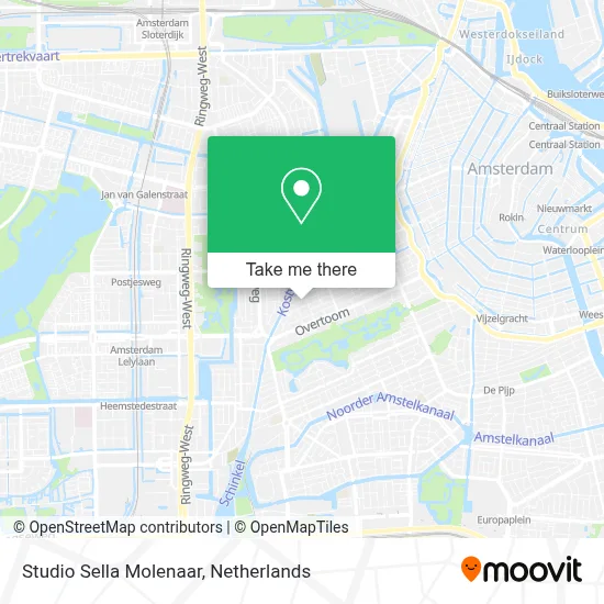 Studio Sella Molenaar map