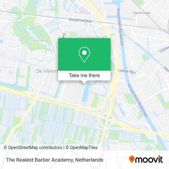 The Realest Barber Academy map