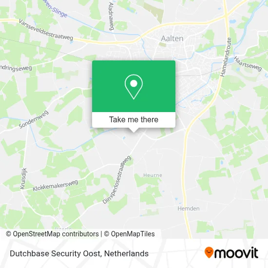 Dutchbase Security Oost map