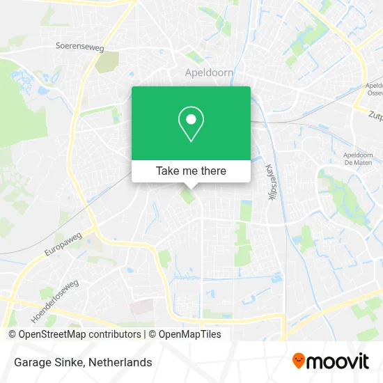 Garage Sinke map