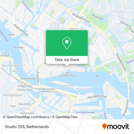 Studio 205 map