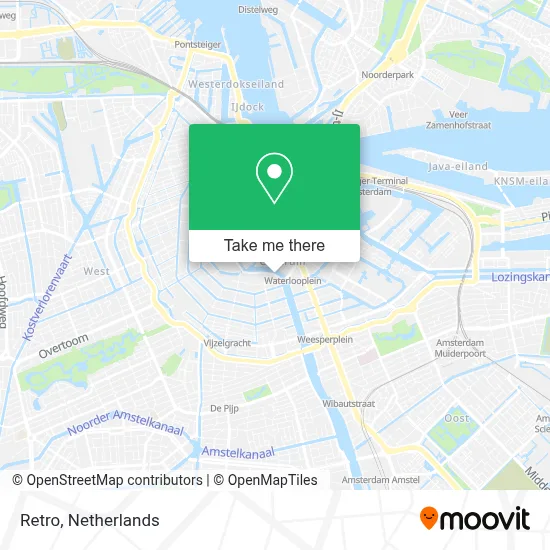 Retro map