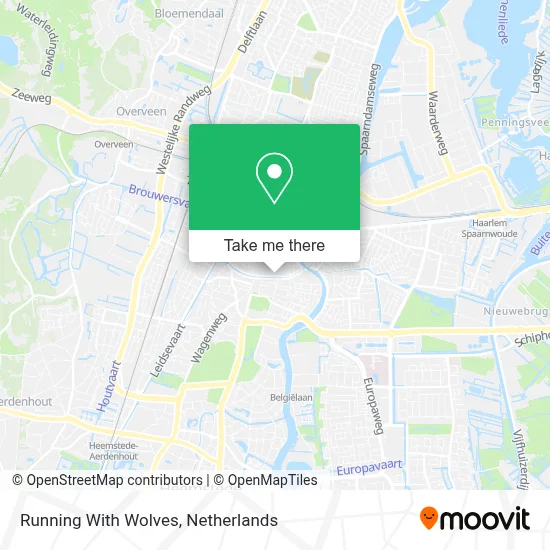 Running With Wolves map
