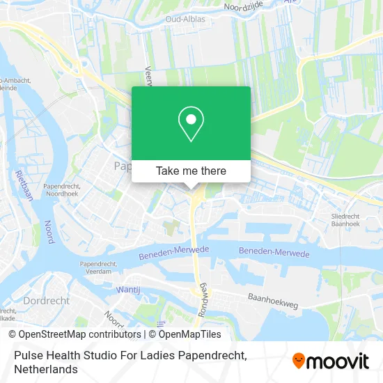 Pulse Health Studio For Ladies Papendrecht map