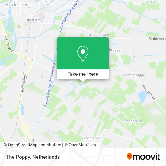 De Papaver map