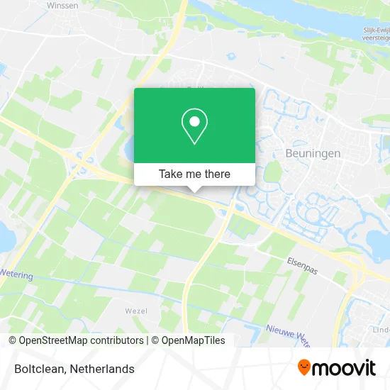 Boltclean map