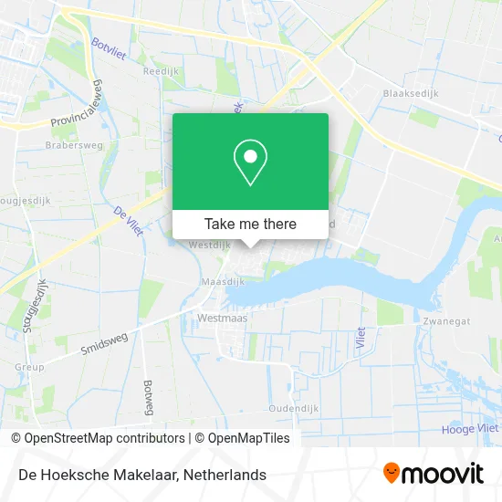 De Hoeksche Makelaar map