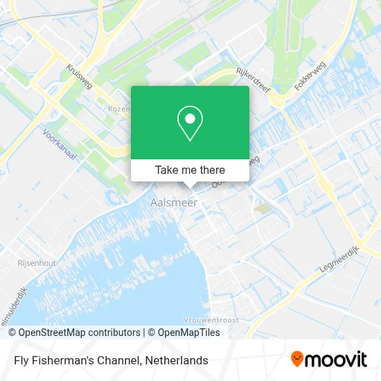 Fly Fisherman's Channel map