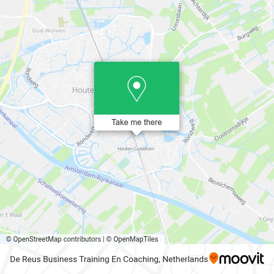 De Reus Business Training En Coaching map