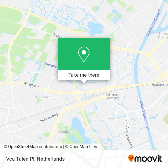 Vca Talen Pl map