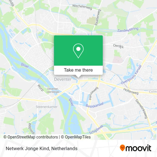 Netwerk Jonge Kind map