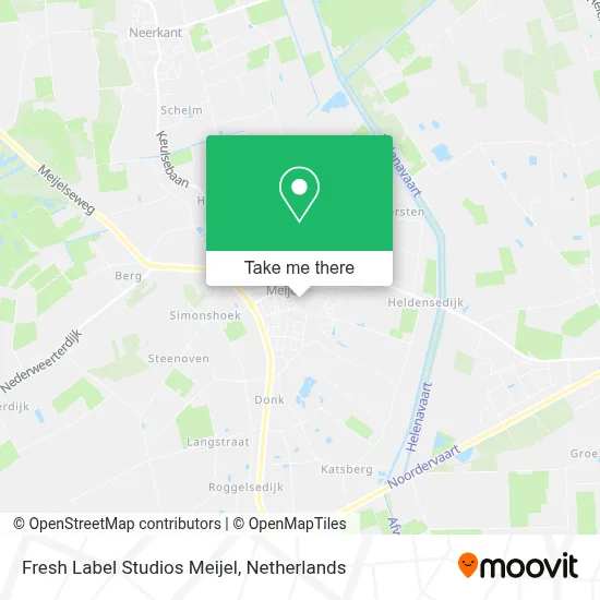 Fresh Label Studios Meijel map