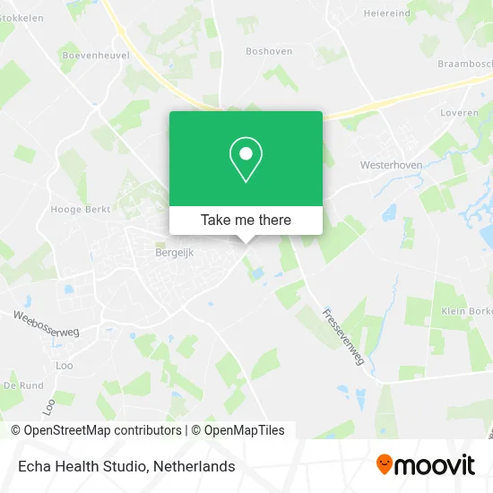 Echa Health Studio map