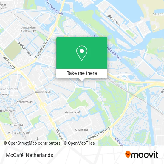 Mccafé map