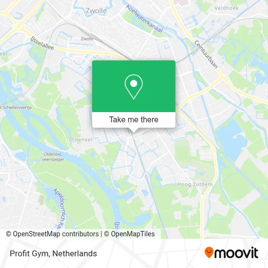 Profit Gym map