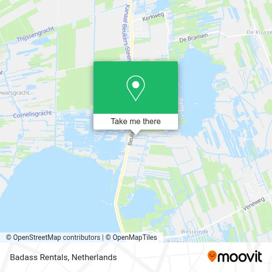 Badass Rentals map
