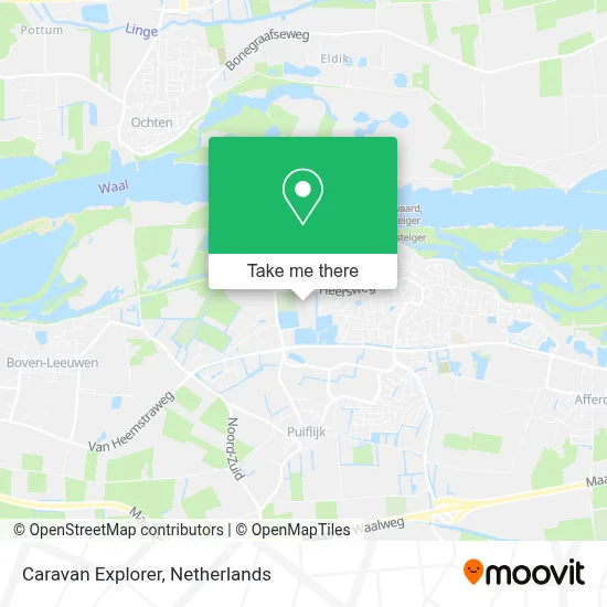Caravan Explorer map