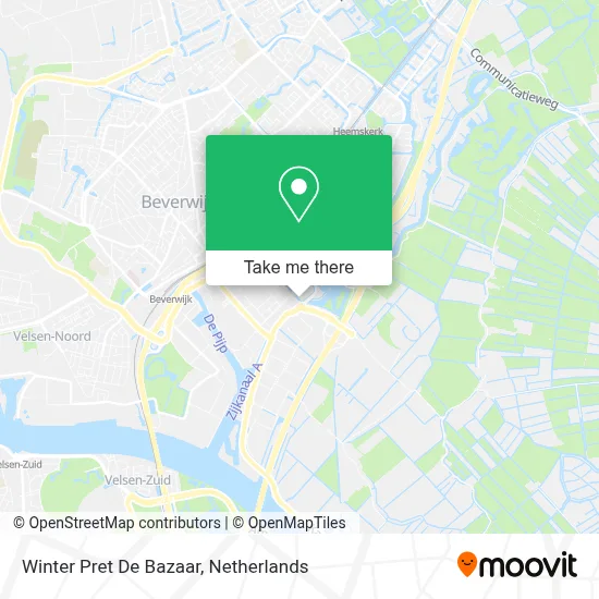 Winter Pret De Bazaar map