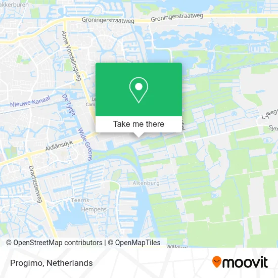 Progimo map
