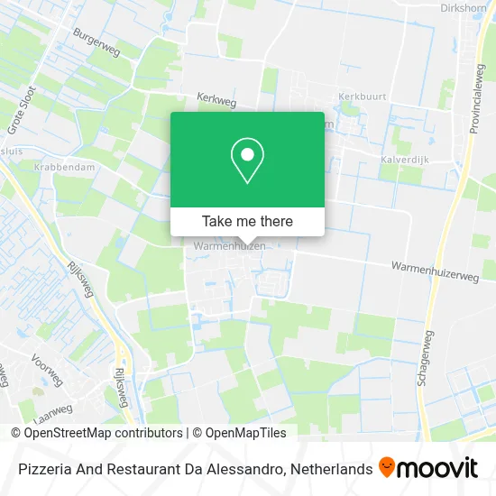Pizzeria And Restaurant Da Alessandro map