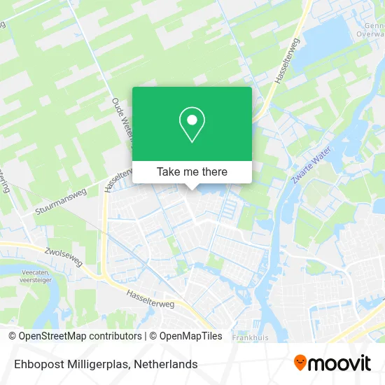 Ehbopost Milligerplas map