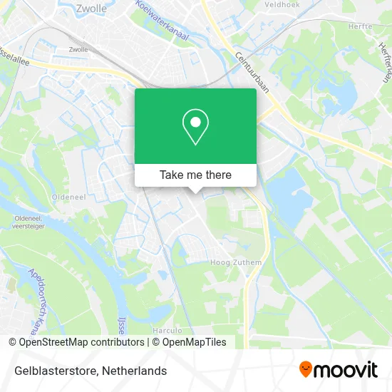 Gelblasterstore map