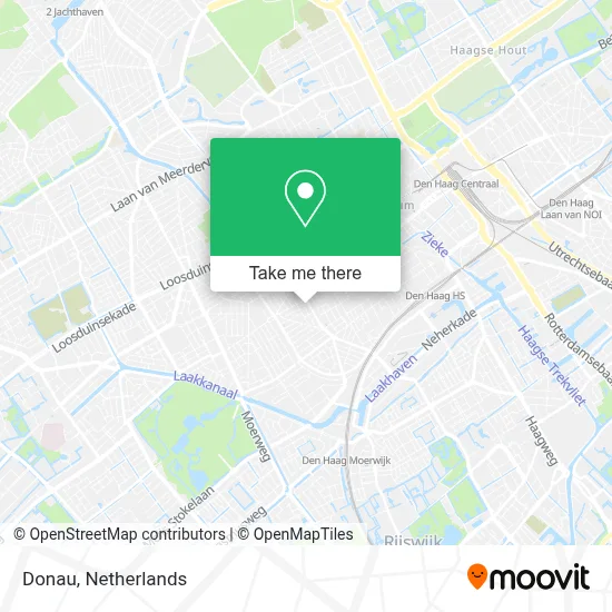 Donau map