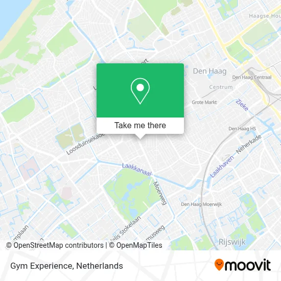 Gym Experience map