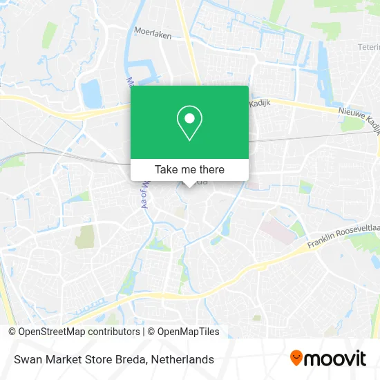 Swan Market Store Breda map