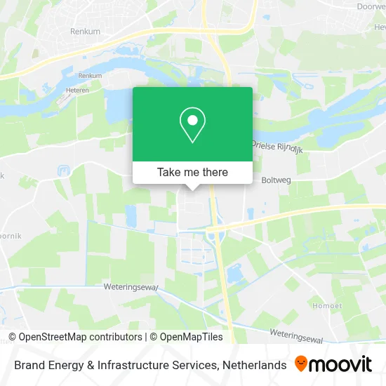Brand Energy & Infrastructure Services Karte