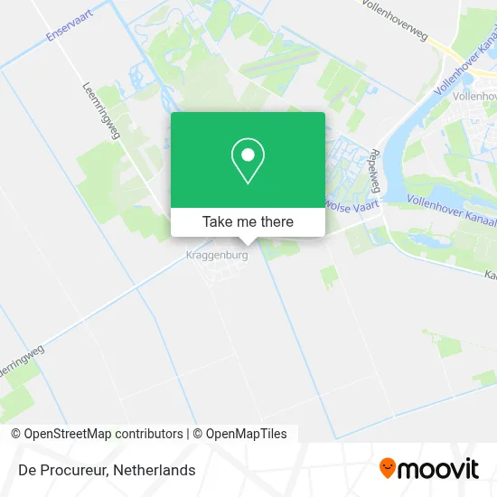 De Procureur map