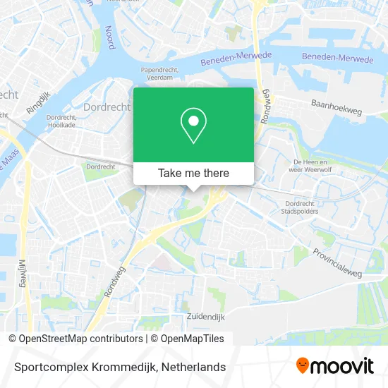 Sportcomplex Krommedijk map
